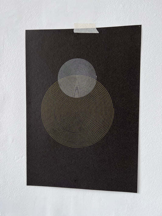 0029 - Pen Plot of spirals