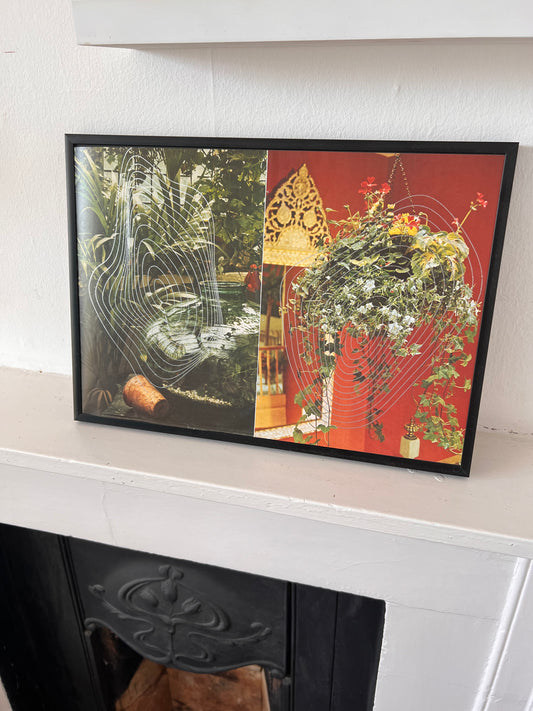 0042 - Pen Plot of lines on found image